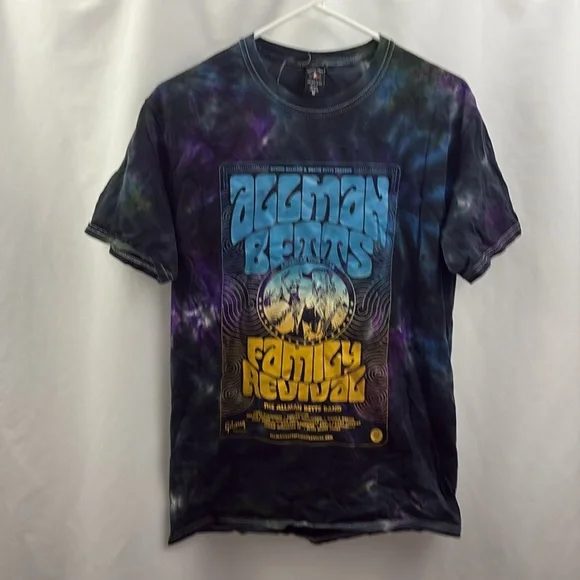 The Allman Betts Band American Tour 2024 T-shirt Size Medium The Dye - Picture 2 of 10